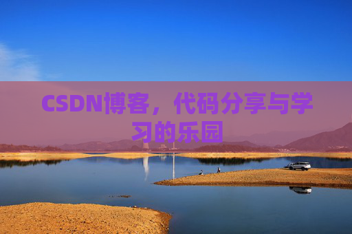 CSDN博客,代码分享与学习的乐园